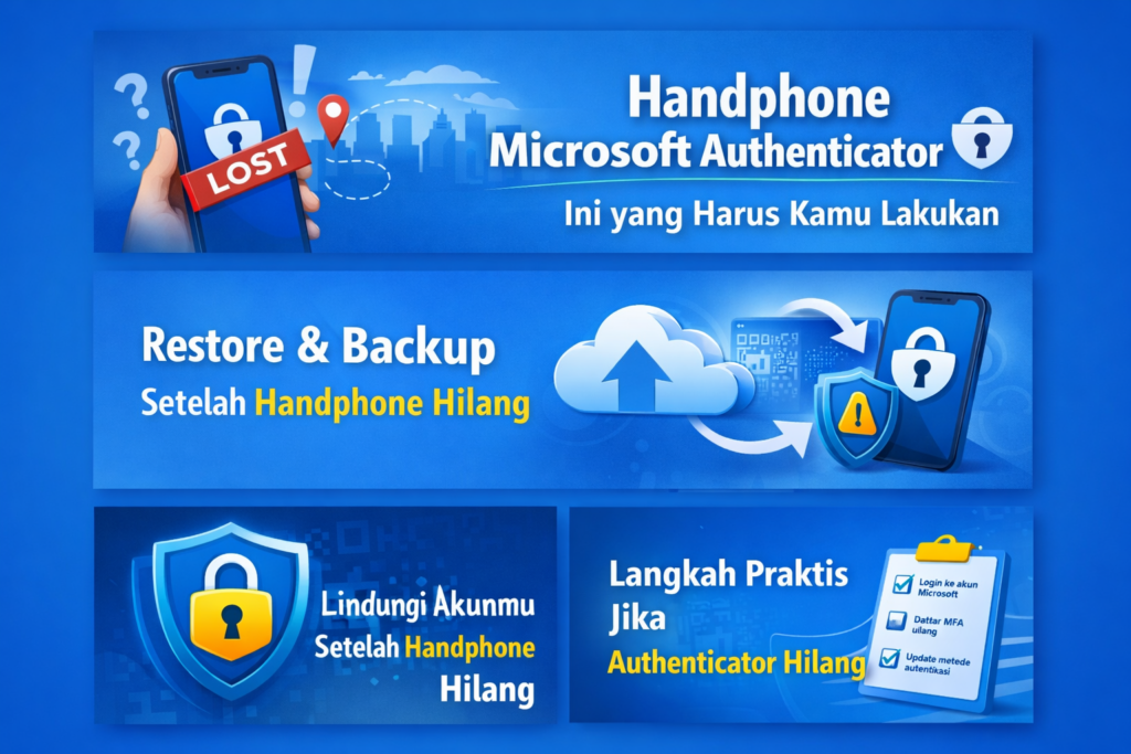 Handphone Microsoft Authenticator Hilang? Ini yang Harus Kamu Lakukan hp hilang