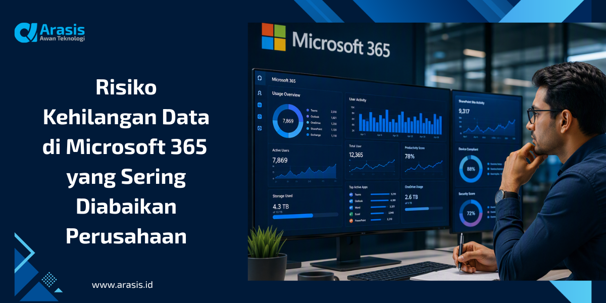 seorang it sedang monitoring sistem